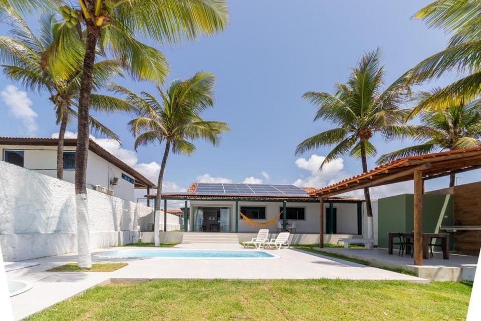Property building, Spring, Day, Natural landscape, Garden, Garden view, Pool view, Swimming pool