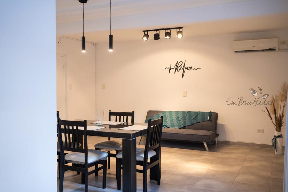 Living room, Seating area, Dining area, air conditioner