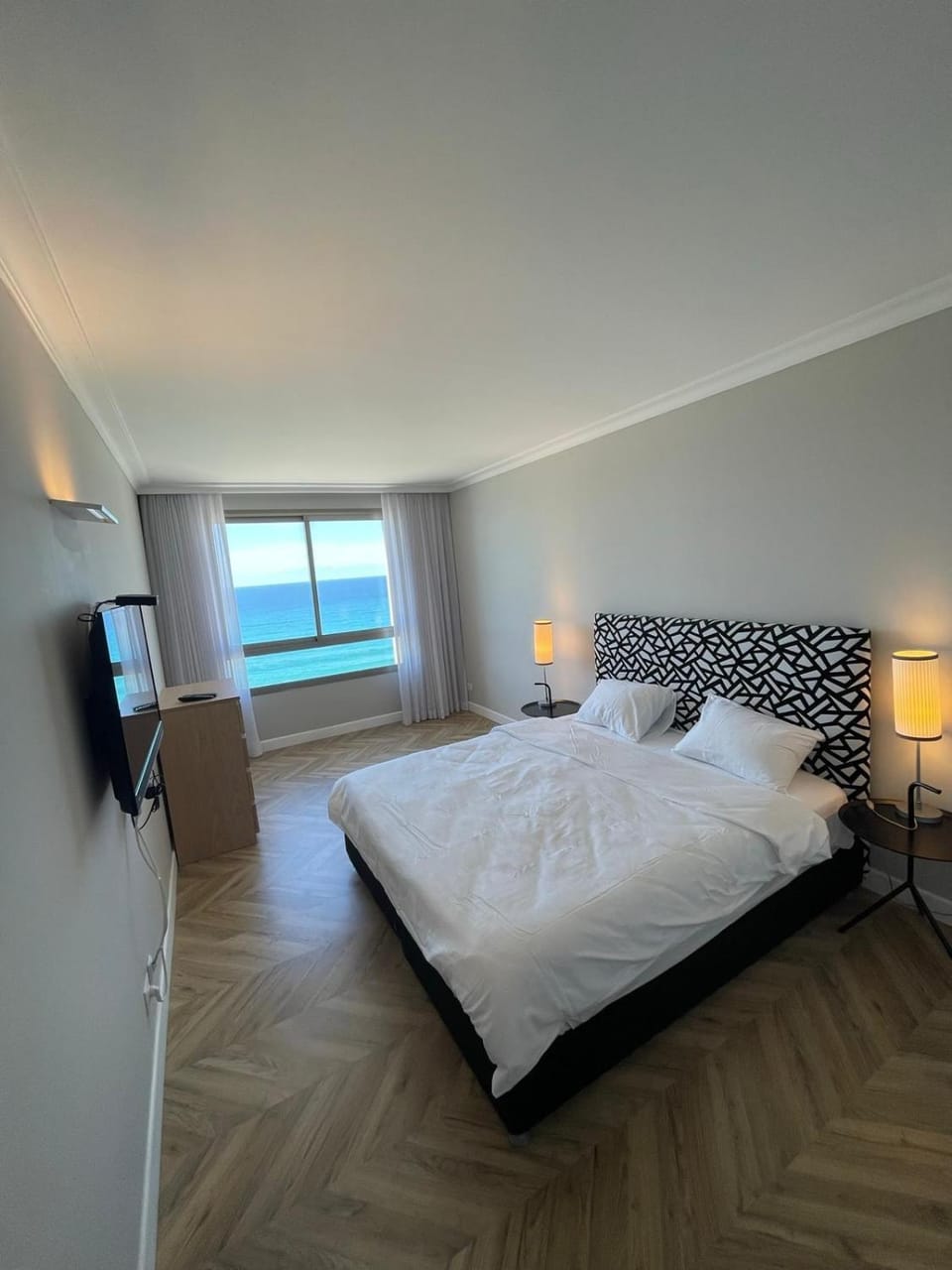 View (from property/room), Bedroom, Sea view