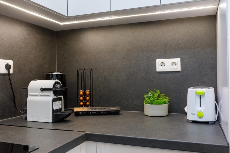 Coffee/tea facilities, Kitchen or kitchenette, toaster