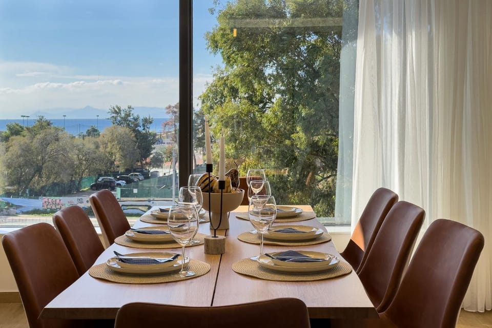 Natural landscape, Dining area, Sea view