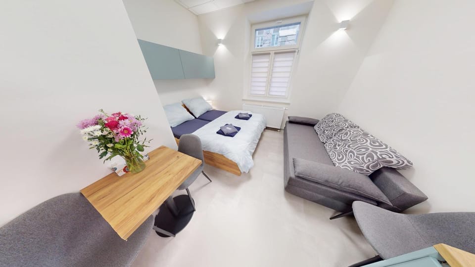 Seating area, Bedroom