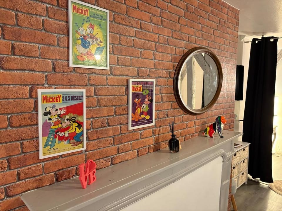 Appartement Design 4 pers avec Jardin Privatif Centre de Troyes Apartment in Troyes