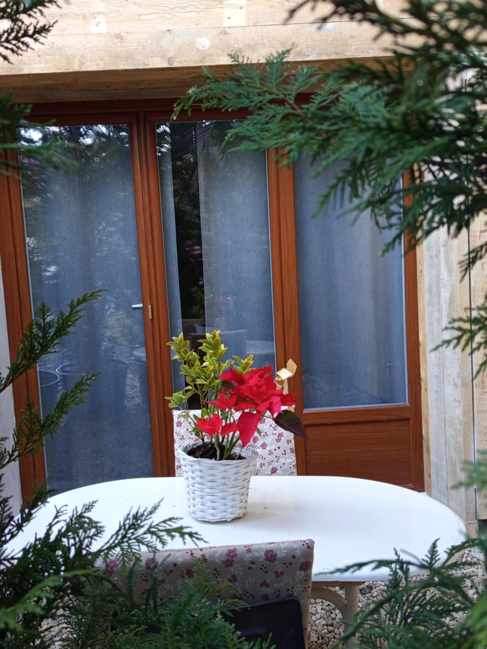 Property building, Patio