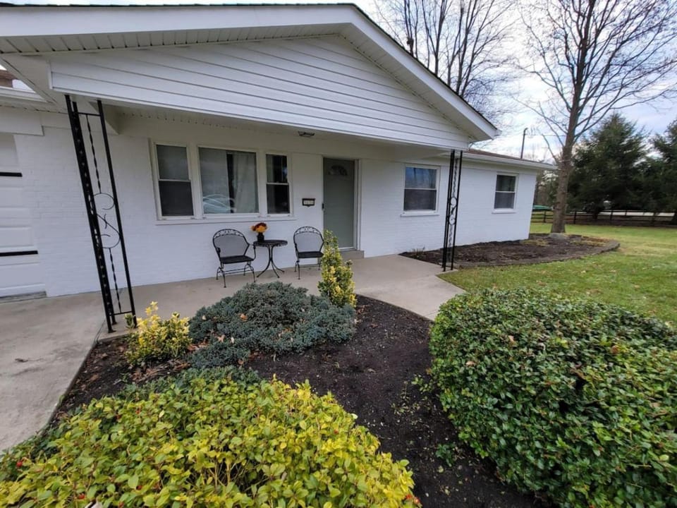 Hot tub bubbles on Butler House in Mason