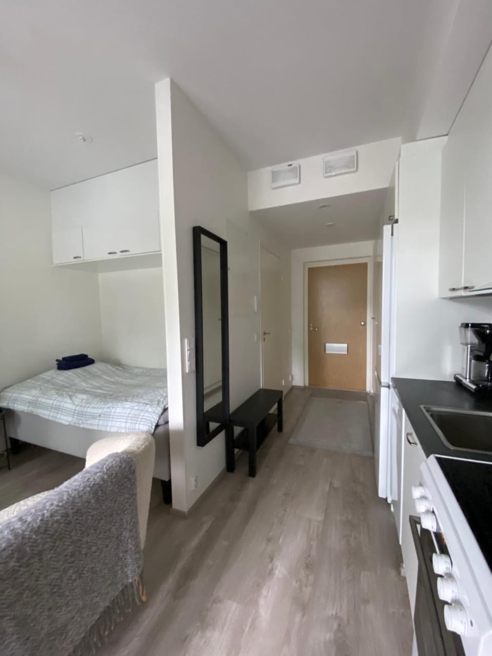 Moderni yksiö, omalla autopaikalla Apartment in Finland