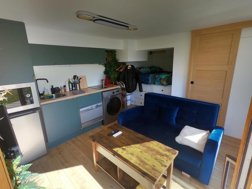 Kitchen or kitchenette, Living room, Seating area, pet friendly