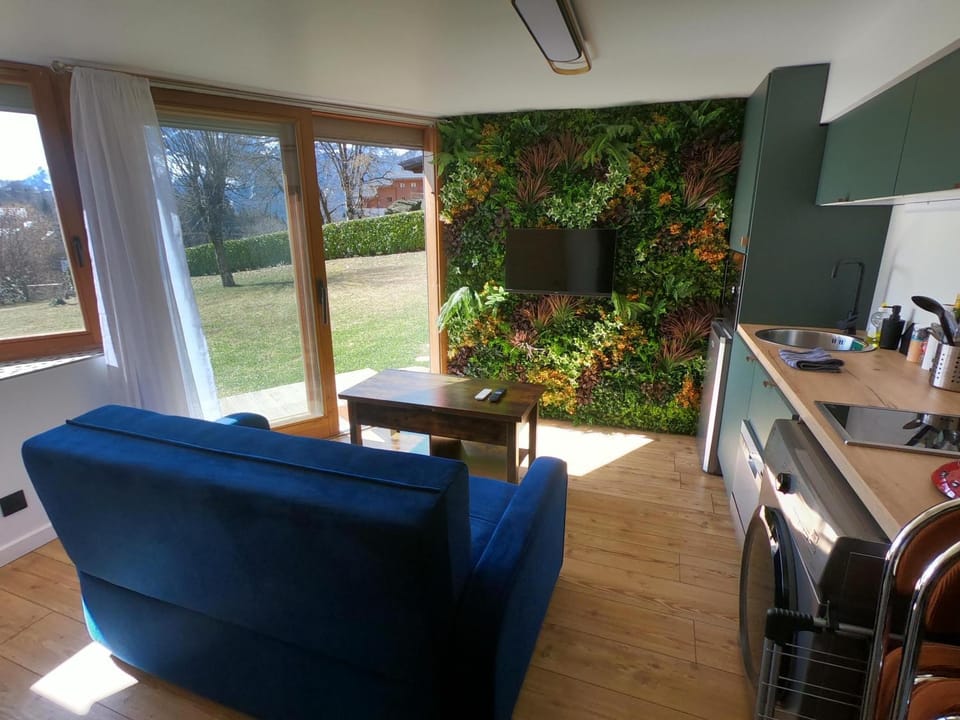 Garden, Kitchen or kitchenette, Living room, Seating area, Dining area, Garden view