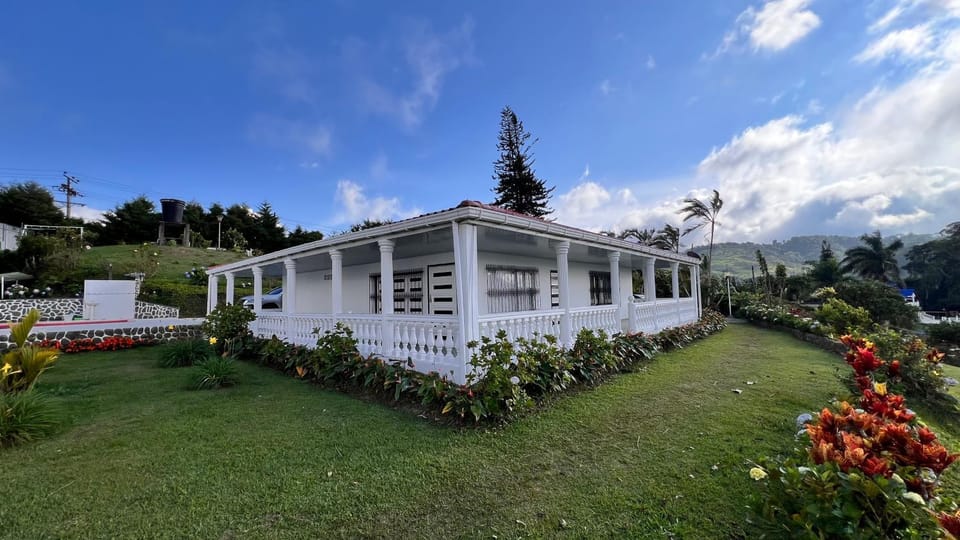 Property building, Spring, Garden