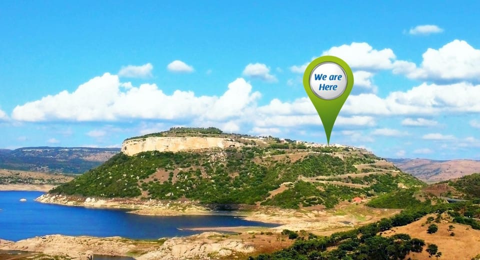 Natural landscape, Bird's eye view, On site