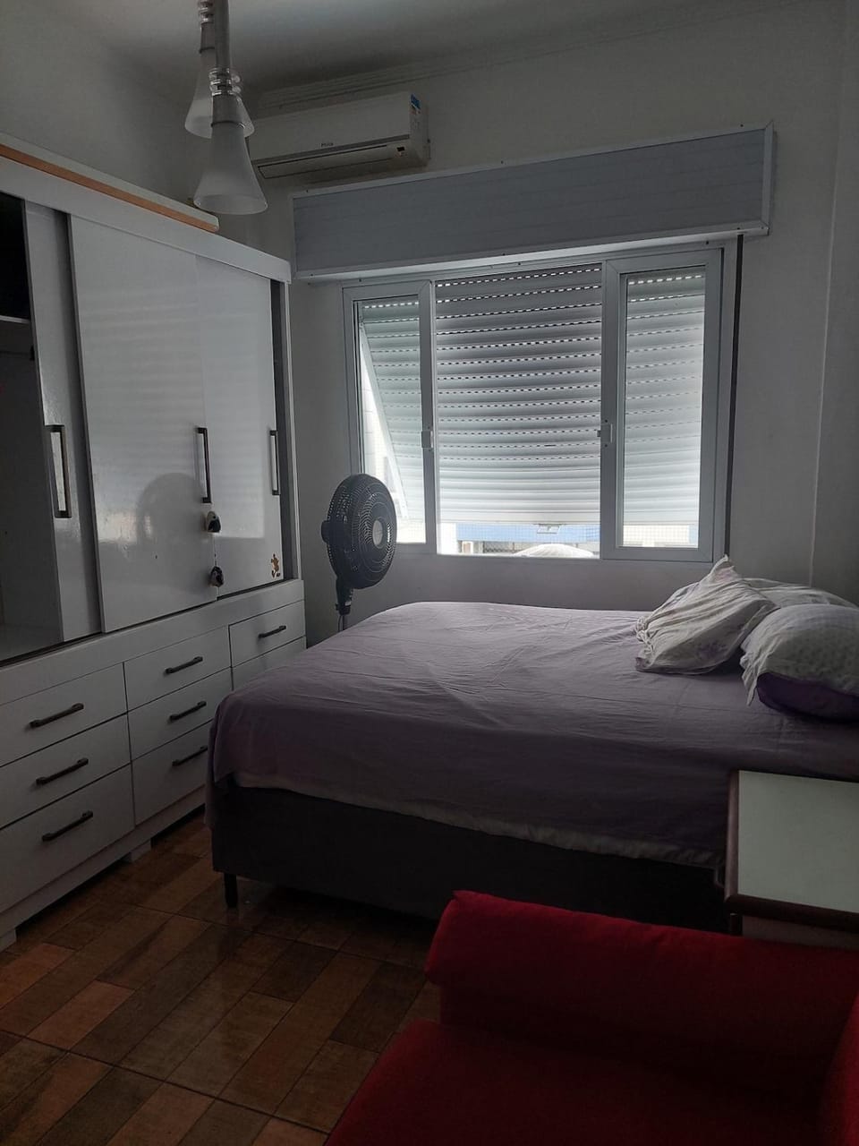 Sala living pé na areia Apartment in Santos
