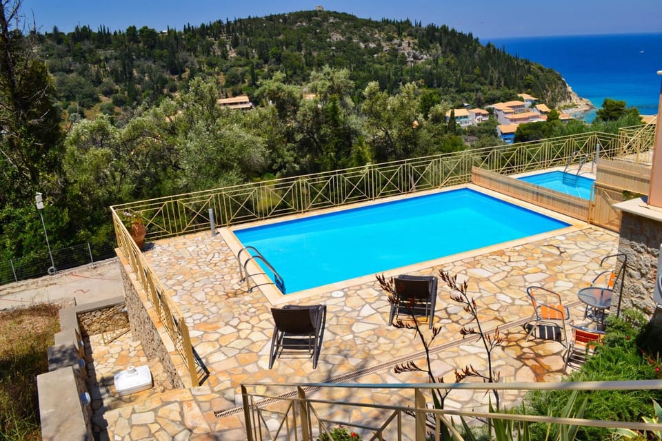 Pool view, Sea view, Swimming pool