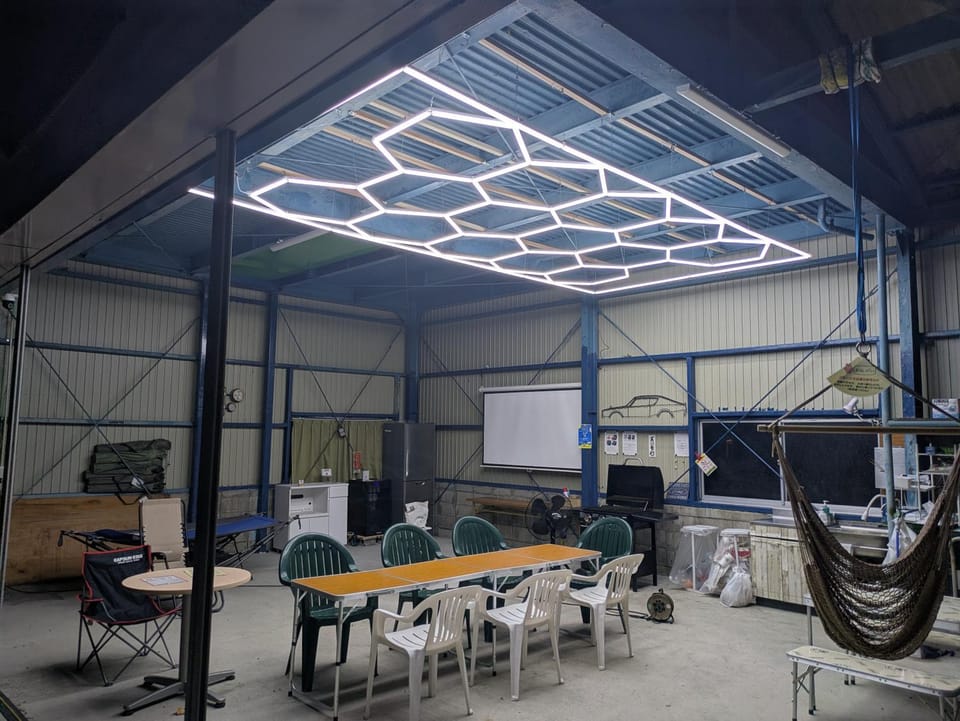 Night, BBQ facilities, BBQ facilities