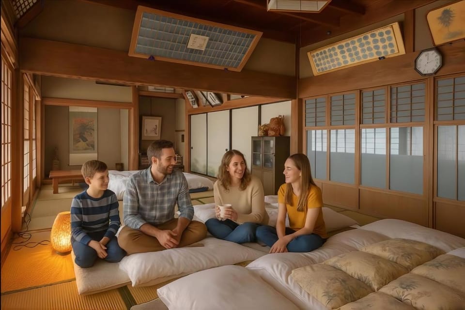 People, Photo of the whole room, Bedroom, children, group of guests, Family