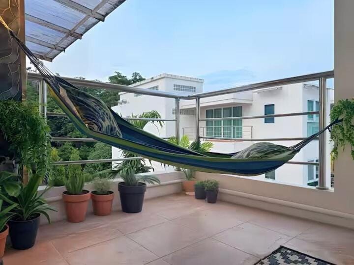 Day, View (from property/room), Balcony/Terrace, Garden view