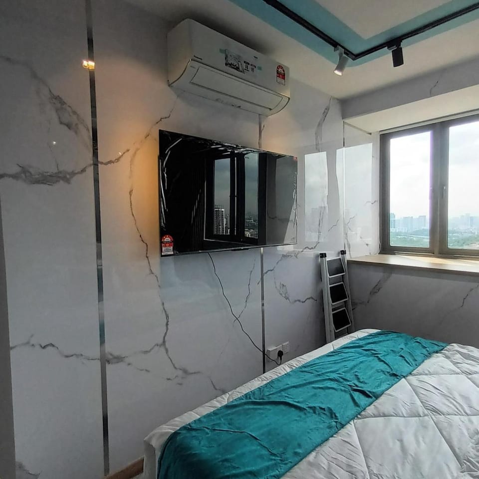 2 Interconnected Studios 4 Pax Sky Pool Gym Sauna Jazzuci Water Purifier WasherDryer Apartment in Federal Territory of Kuala Lumpur