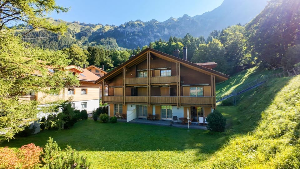 Property building, Garden view