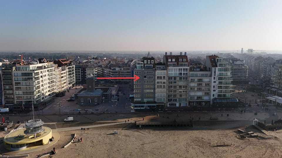 Frontal sea view apartment Apartment in Knokke-Heist