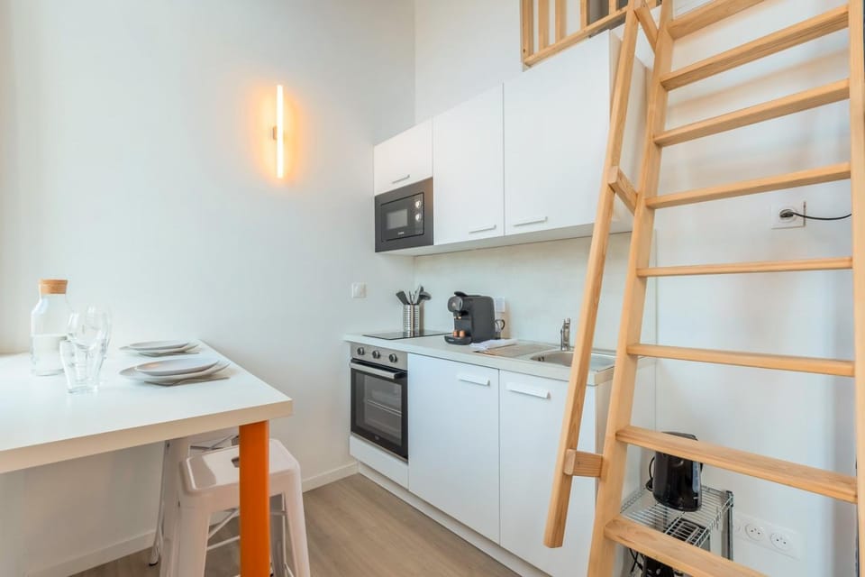 Studio pour deux personnes en mezzanine Apartment in Villeneuve-d'Ascq