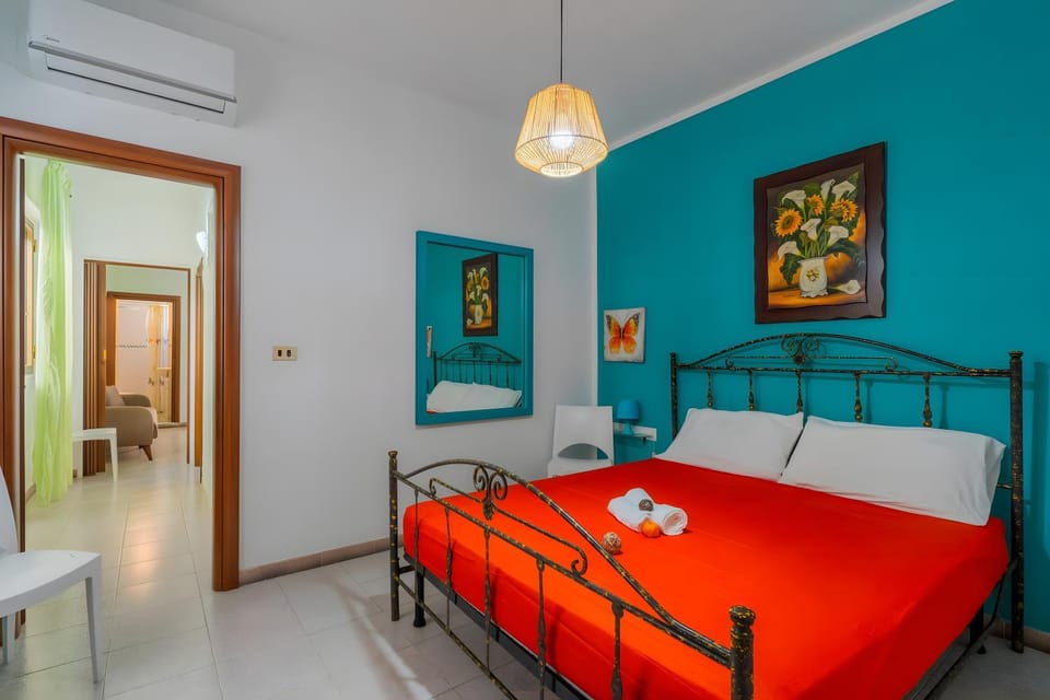 Property building, Living room, Bedroom