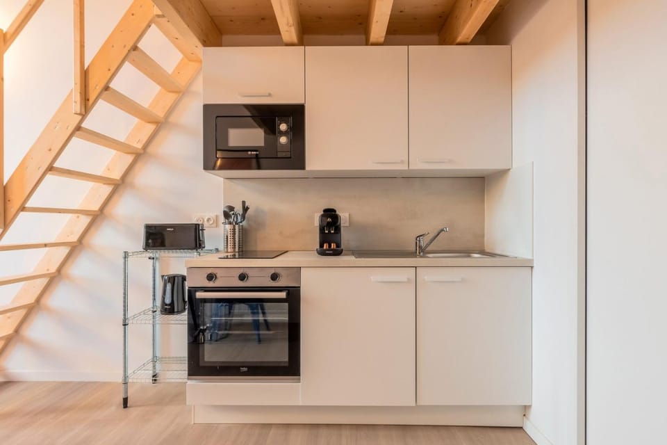 Studio pour deux en mezzanine avec petit balcon Apartment in Villeneuve-d'Ascq