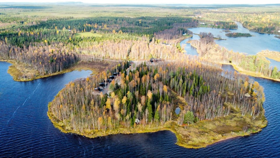 Property building, Natural landscape, Autumn, Lake view, Seasons
