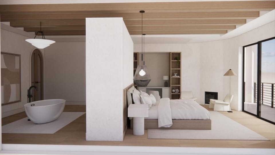 Bathroom, Bedroom