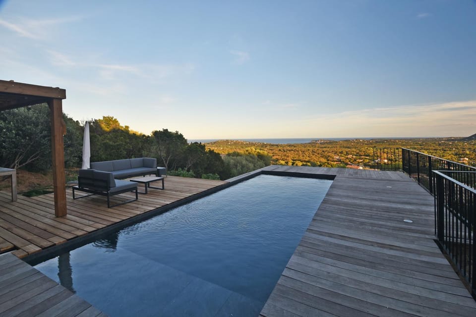 Natural landscape, View (from property/room), Pool view, Swimming pool, sunbed
