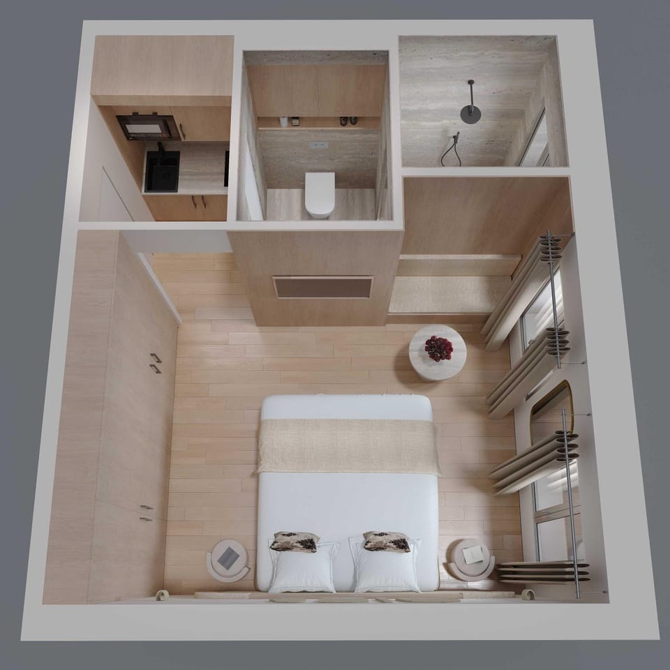 Charming studio with AC - 2P- Musée du Louvre Apartment in Paris