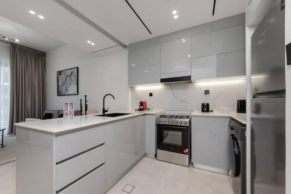 Cozy 1BR apartment Binghatti Canal Business Bay Apartment in Dubai