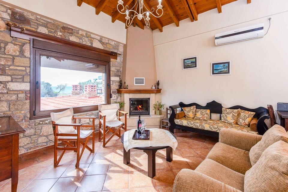 Living room, air conditioner