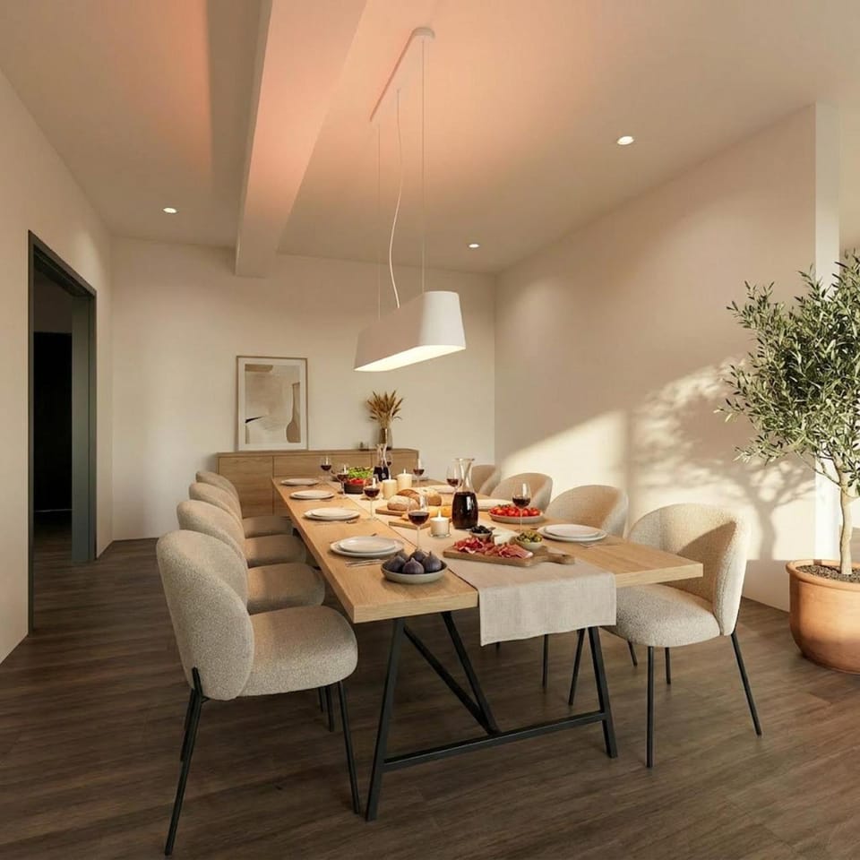Dining area, Dinner