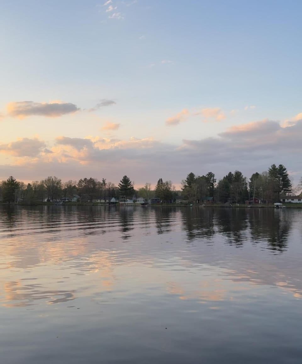 Natural landscape, Lake view, Sunrise, Sunset