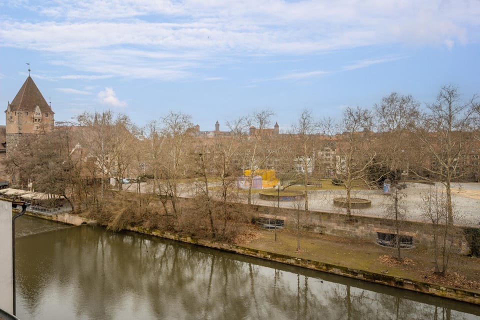 Day, Natural landscape, City view, River view