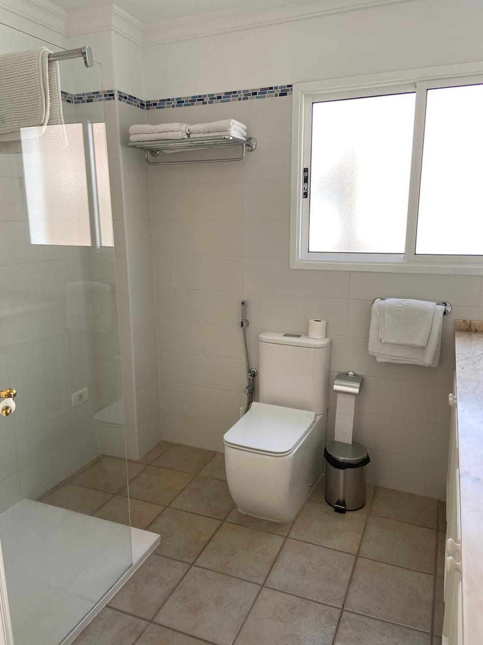 Bathroom, Living room