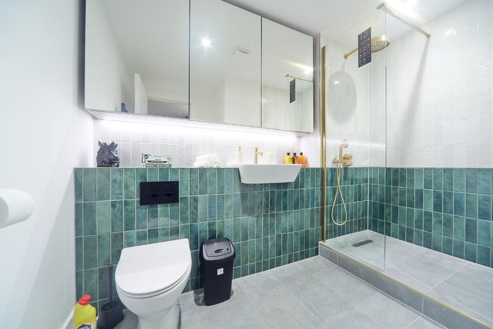 Shower, Toilet, Bathroom, towels