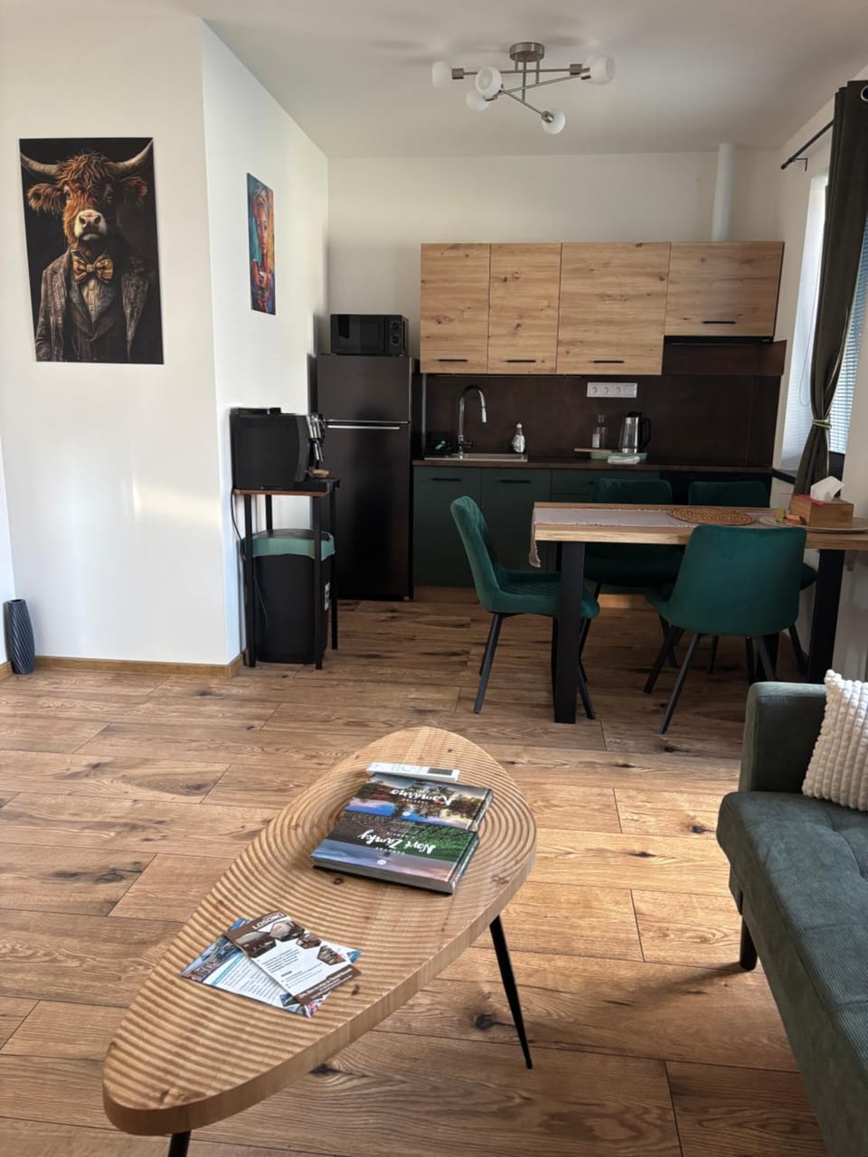 Living room, kitchen, kitchen