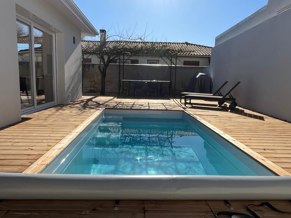 Maison familiale piscine 3 chambres Gujan-Mestras ! House in Gujan-Mestras