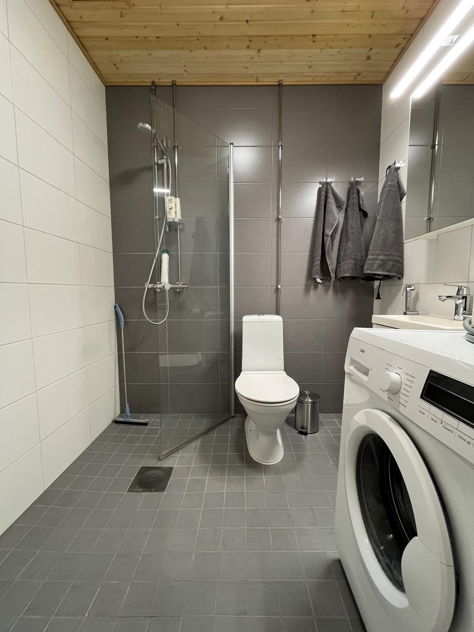 Shower, Toilet, Bathroom, washing machine