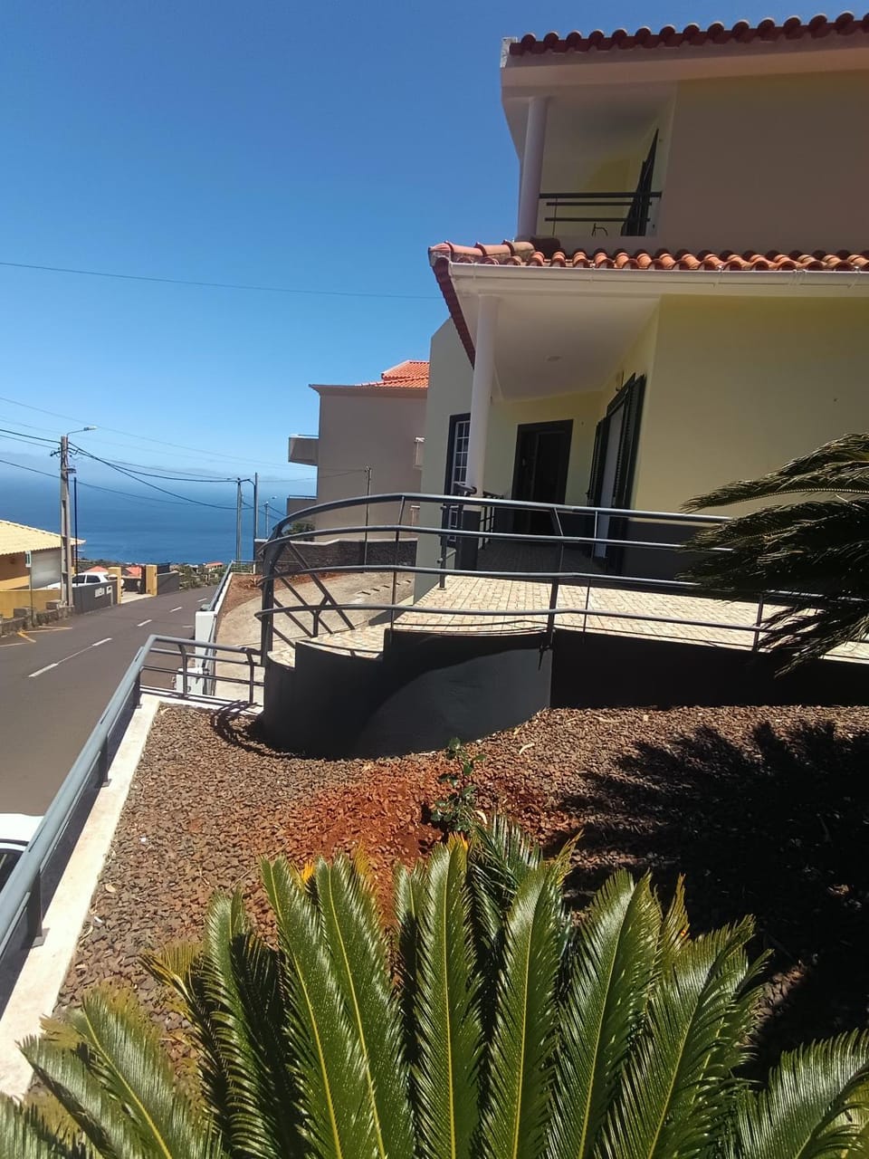 Property building, Day, Natural landscape, View (from property/room), Balcony/Terrace, Garden view, Landmark view, Sea view, Street view, Quiet street view