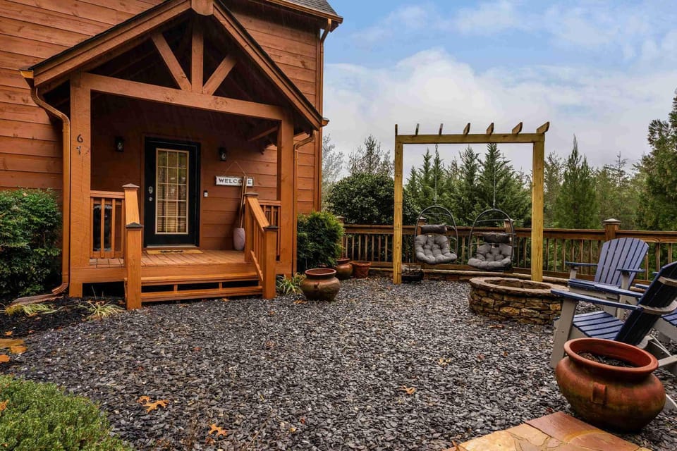 Property building, Patio, Garden, Garden view