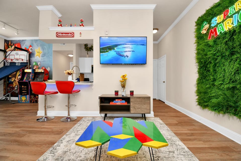 Nintendo Super Mario Arcade - 2BR-NRG-Med-Center-Galleria Apartment in Houston