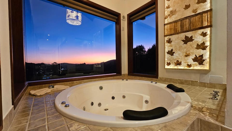 Hot Tub, Sunset