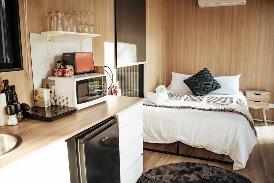 Solitary Islands Farm Tiny House by Tiny Away House in Arrawarra