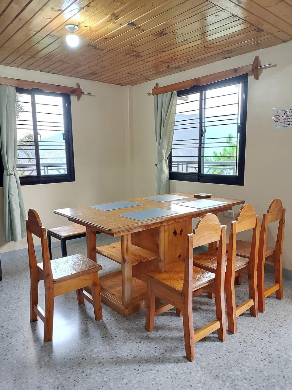 Dining area