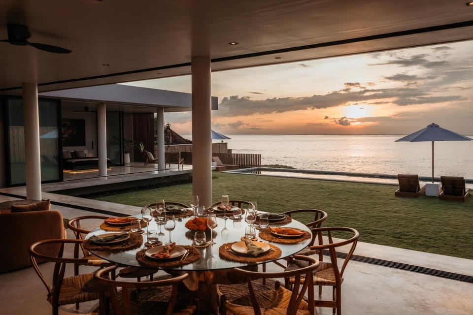 Dining area, Sea view