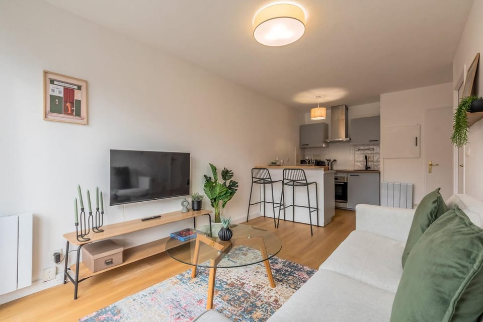 Appartement une chambre avec parking et balcons Apartment in Hauts-de-France