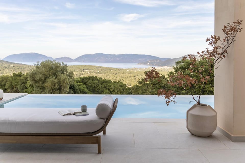 Pool view, sunbed