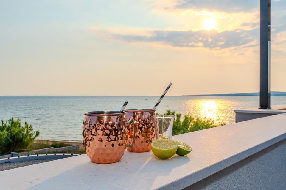 Natural landscape, Beach, Sea view, Sunrise, Sunset