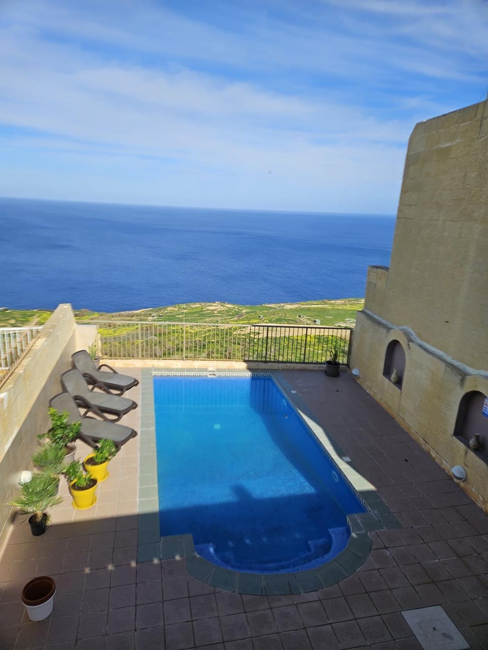 Day, Natural landscape, Pool view, Sea view, Swimming pool, Swimming pool, sunbed